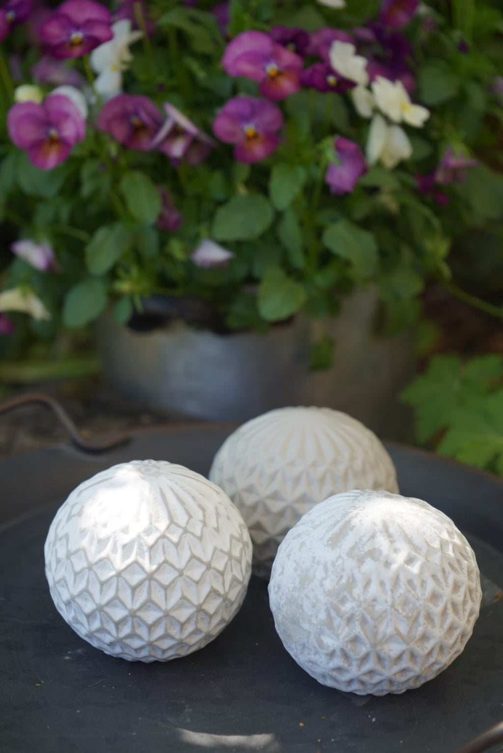 Deko Kugel, Beton Kugel, Gartendeko, Kugel für den Garten, Dekoration, Geschenk, 100012