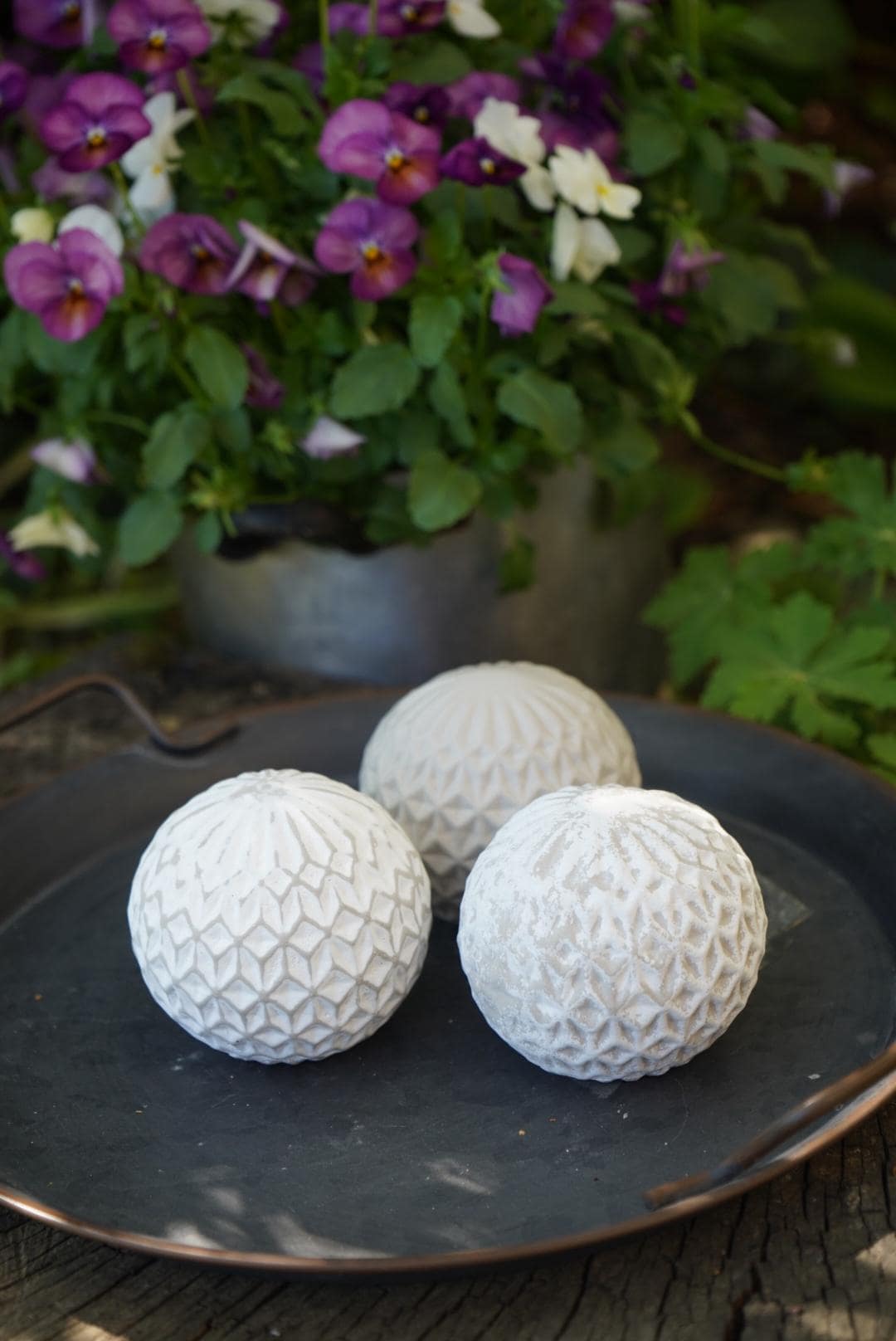 Deko Kugel, Beton Kugel, Gartendeko, Kugel für den Garten, Dekoration, Geschenk, 100012