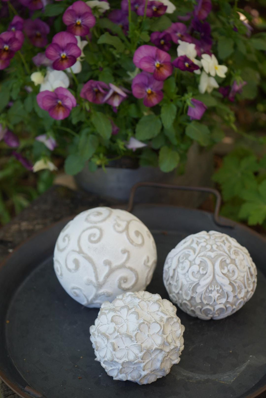 Deko Kugel, Beton Kugel, Gartendeko, Kugel für den Garten, Dekoration, Geschenk, 100005