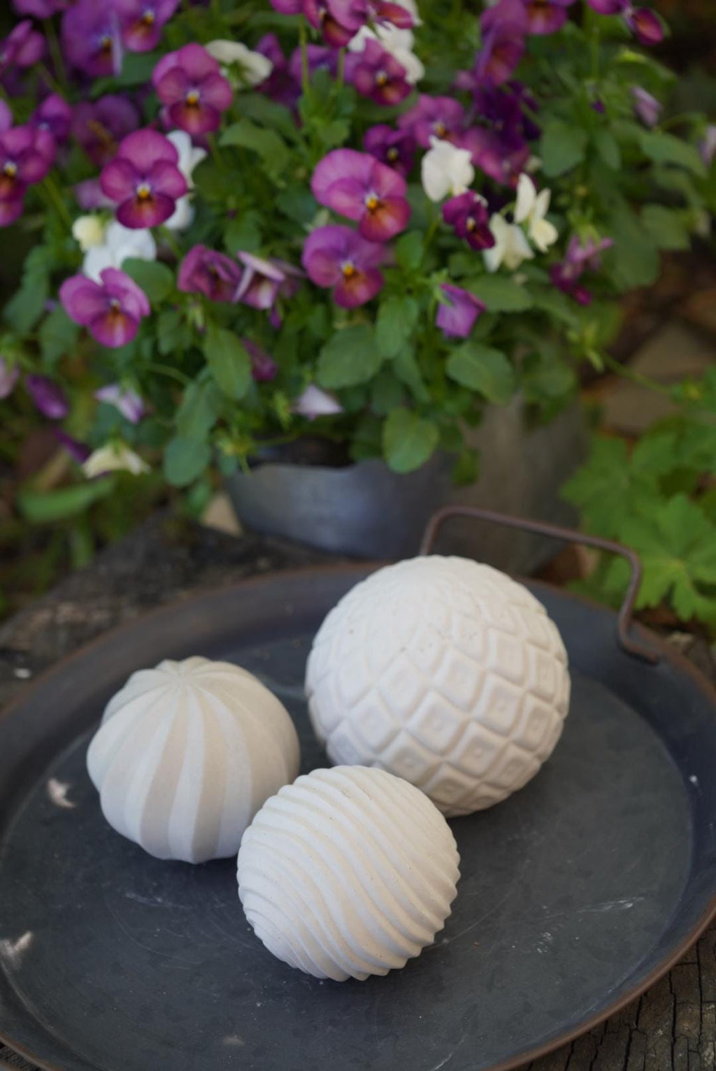 Deko Kugel, Beton Kugel, Gartendeko, Kugel für den Garten, Dekoration, Geschenk, 100004