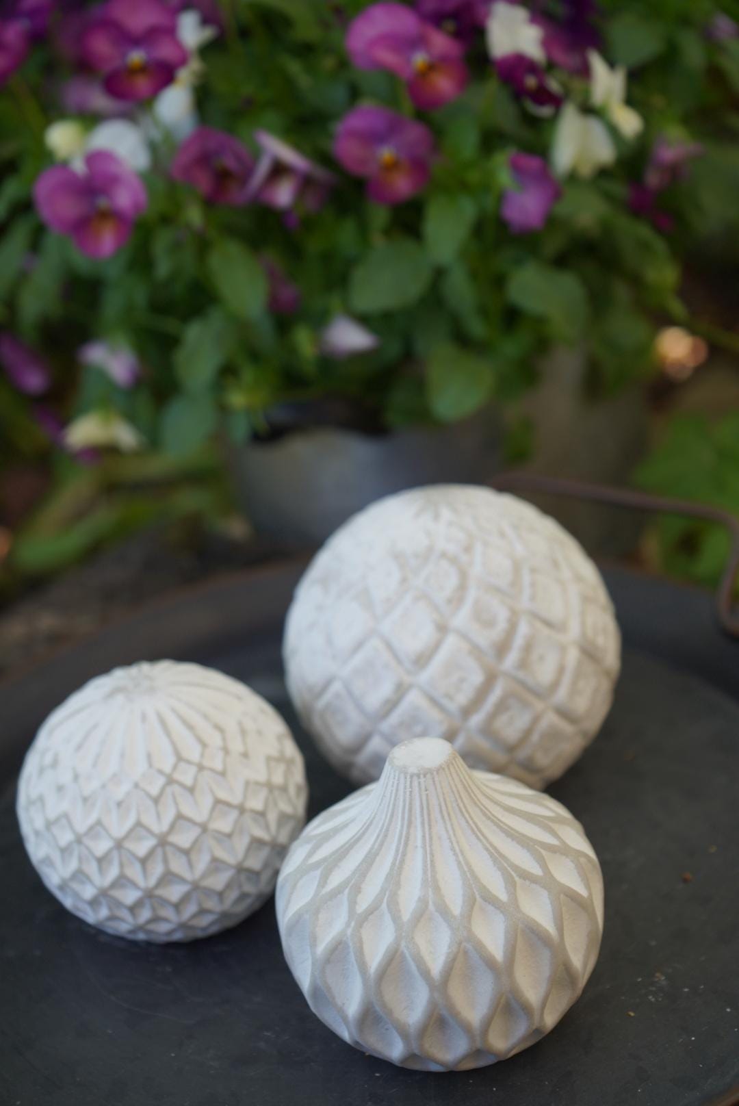 Deko Kugel, Beton Kugel, Gartendeko, Kugel für den Garten, Dekoration, Geschenk, 100003