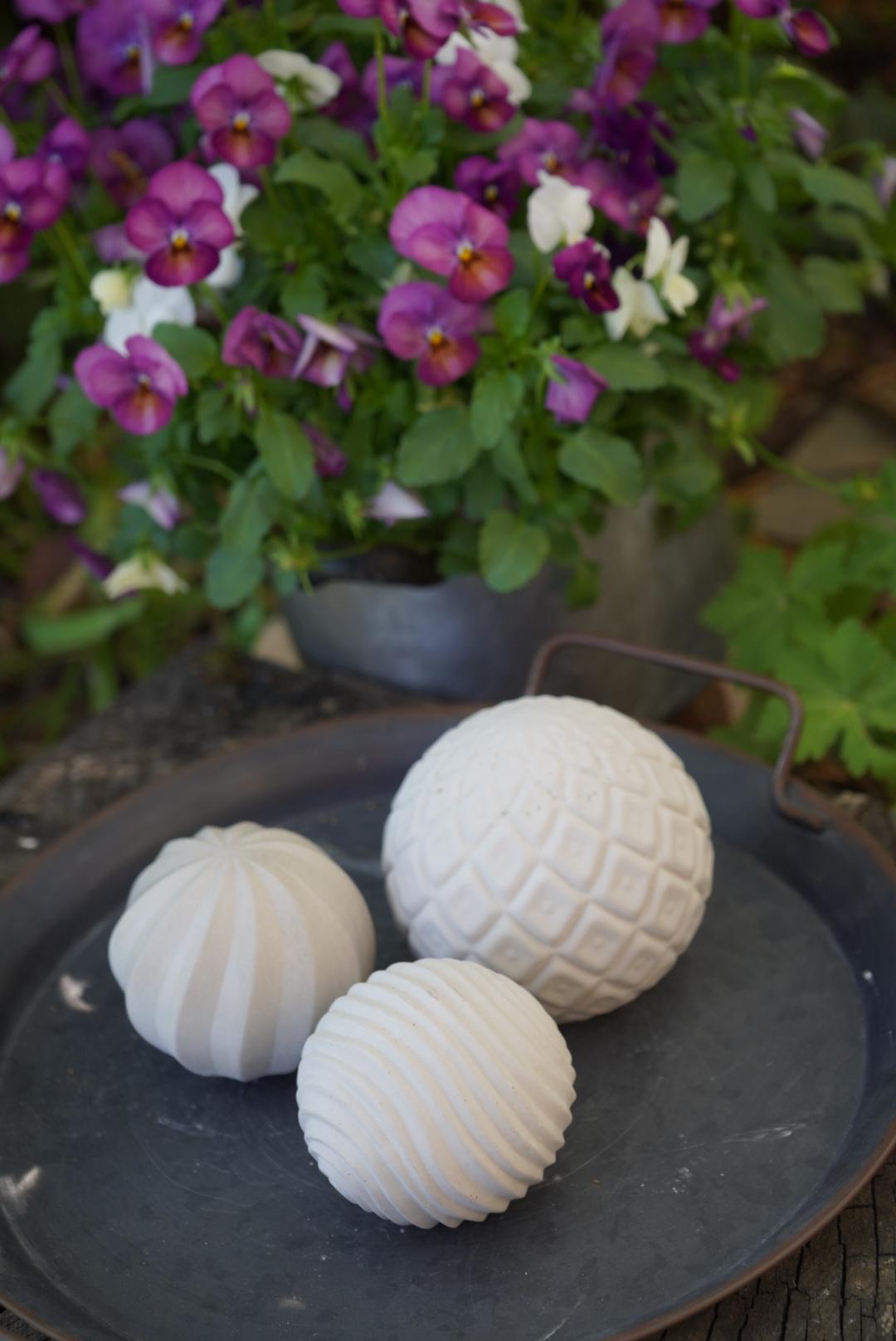Deko Kugel, Beton Kugel, Gartendeko, Kugel für den Garten, Dekoration, Geschenk, 100001