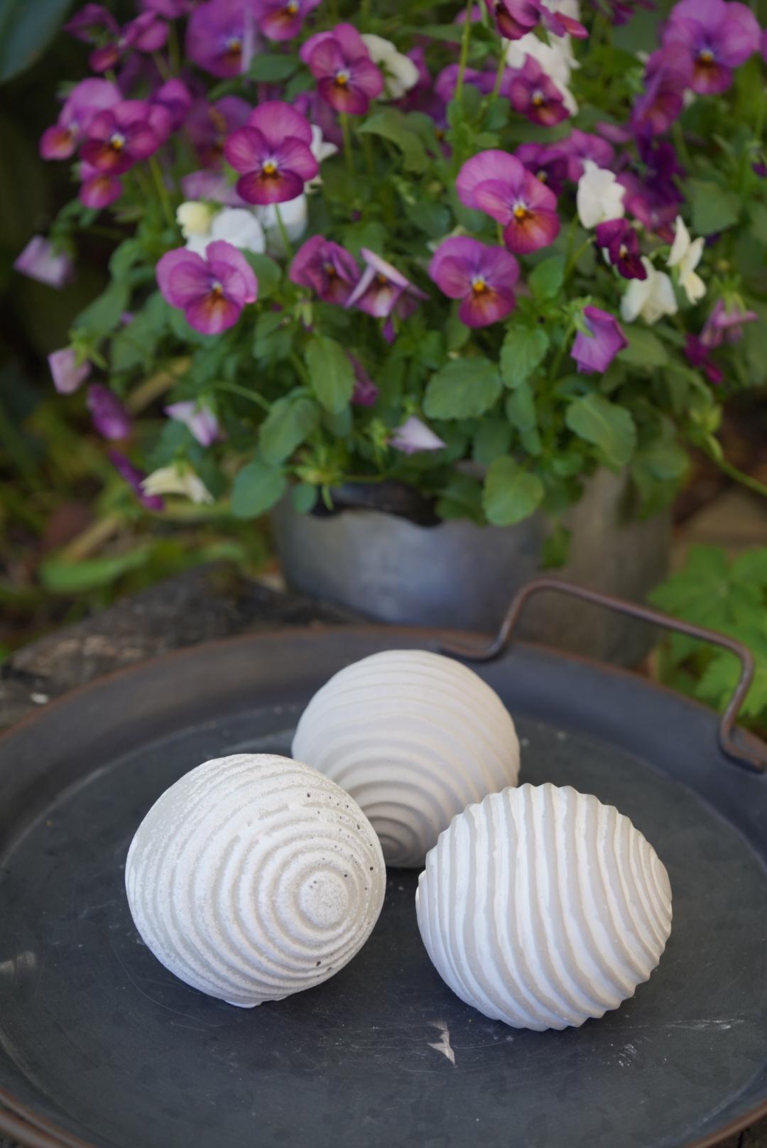 Deko Kugel, Beton Kugel, Gartendeko, Kugel für den Garten, Dekoration, Geschenk, 100001