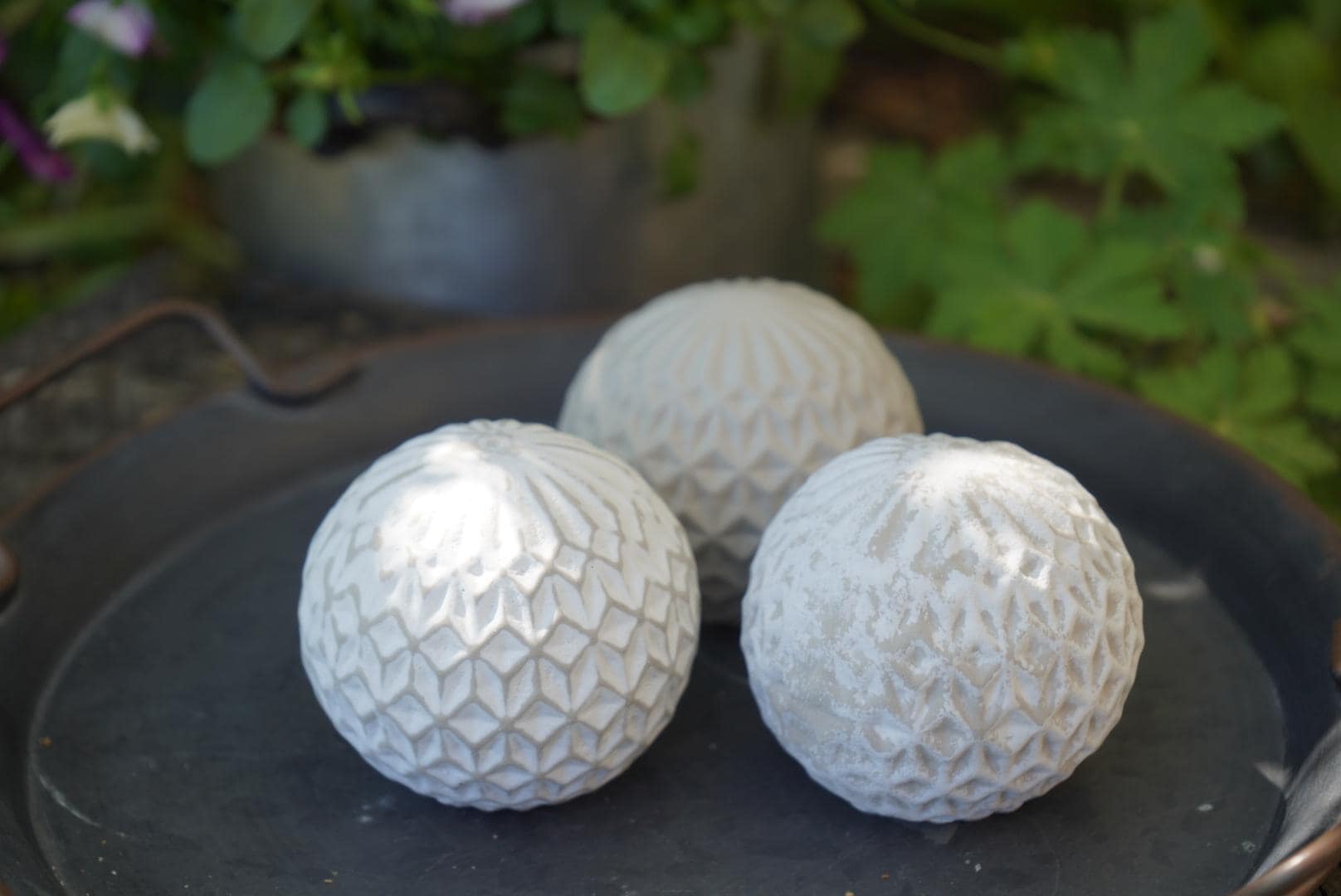 Deko Kugel, Beton Kugel, Gartendeko, Kugel für den Garten, Dekoration, Geschenk, 100012