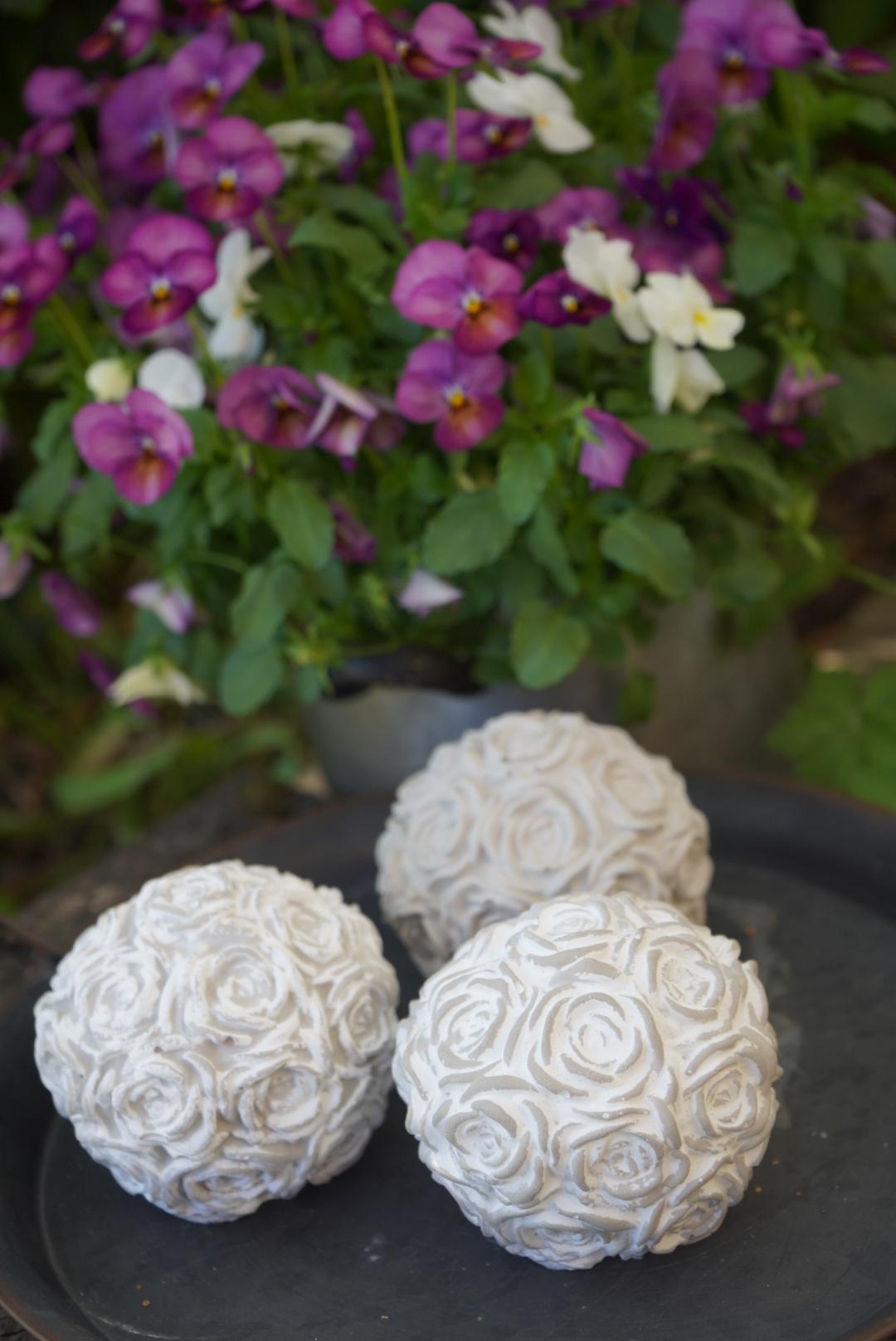 Deko Kugel, Beton Kugel, Gartendeko, Kugel für den Garten, Dekoration, Geschenk, 100010
