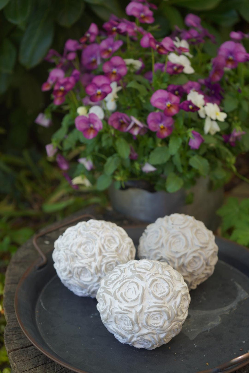 Deko Kugel, Beton Kugel, Gartendeko, Kugel für den Garten, Dekoration, Geschenk, 100010