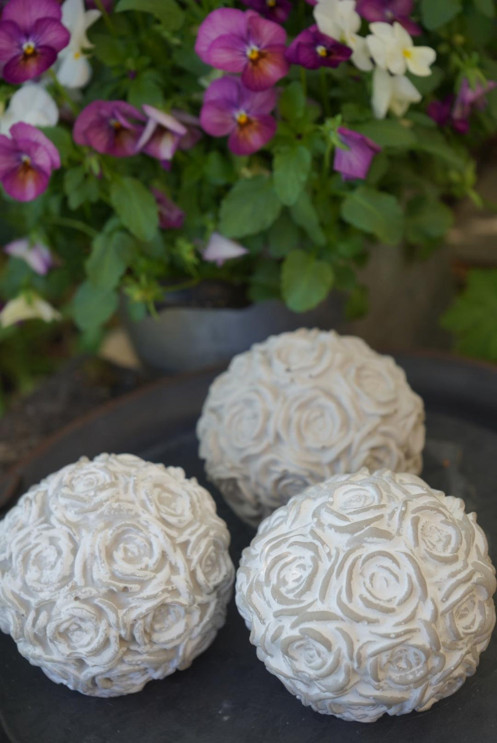 Deko Kugel, Beton Kugel, Gartendeko, Kugel für den Garten, Dekoration, Geschenk, 100010