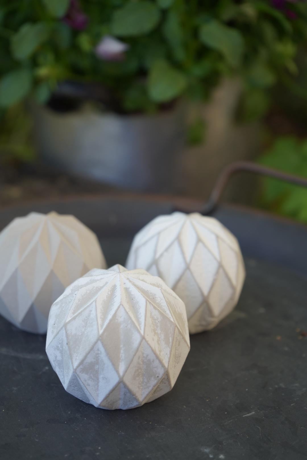 Deko Kugel, Beton Kugel, Gartendeko, Kugel für den Garten, Dekoration, Geschenk, 100009