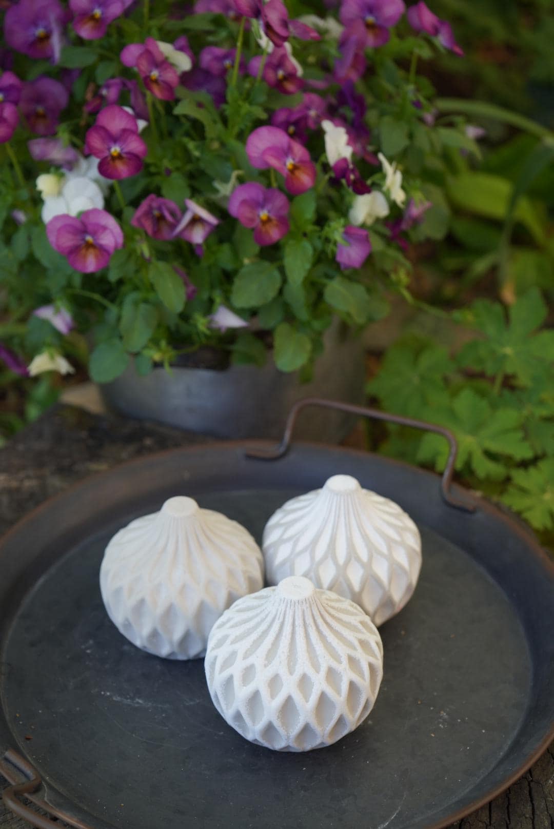 Deko Kugel, Beton Kugel, Gartendeko, Kugel für den Garten, Dekoration, Geschenk, 100003