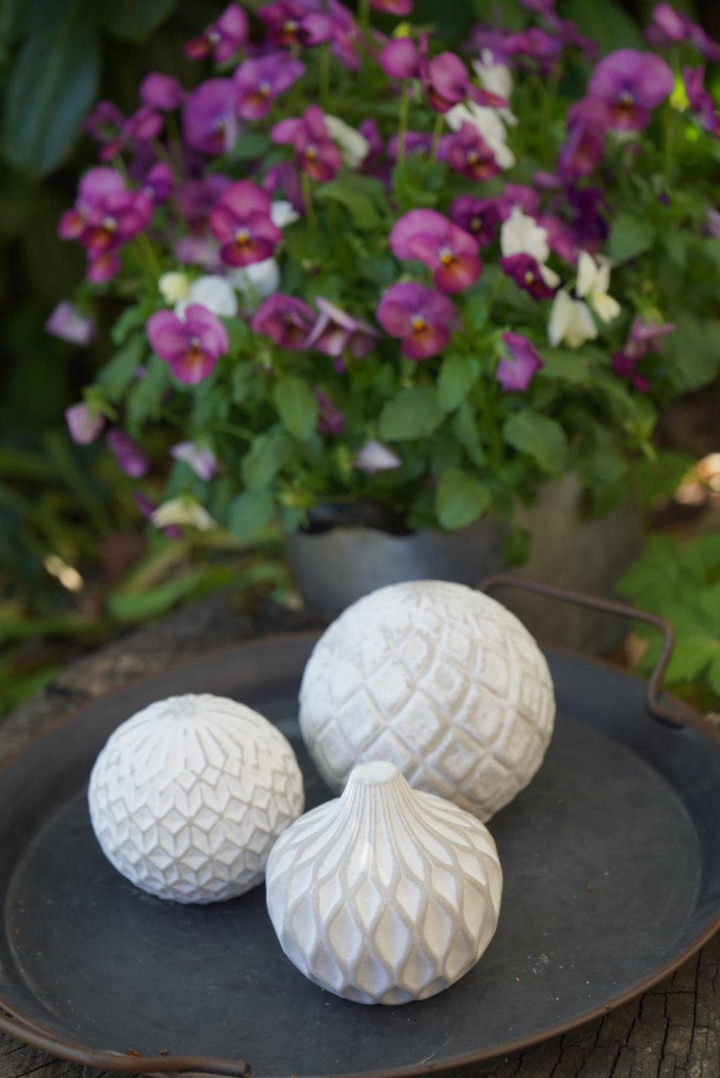 Deko Kugel, Beton Kugel, Gartendeko, Kugel für den Garten, Dekoration, Geschenk, 100003