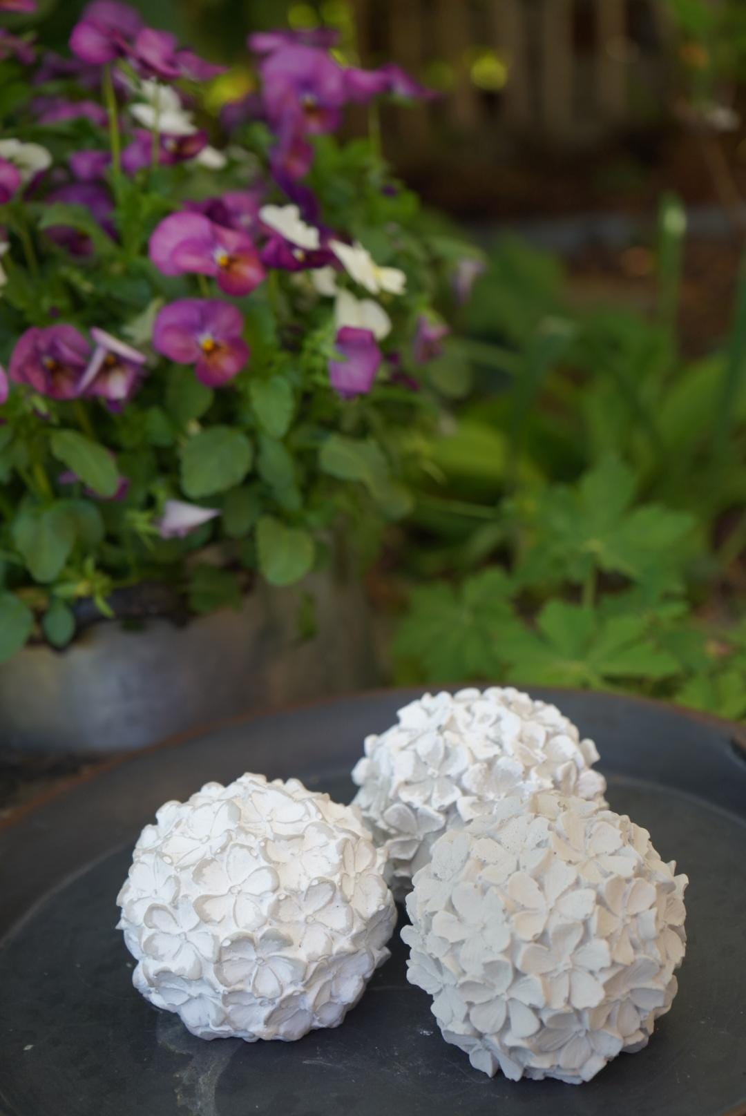 Deko Kugel, Beton Kugel, Gartendeko, Kugel für den Garten, Dekoration, Geschenk, 100011